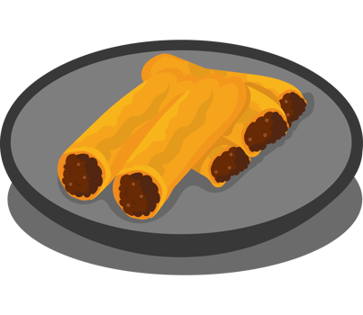 A plate with some fried food on it png