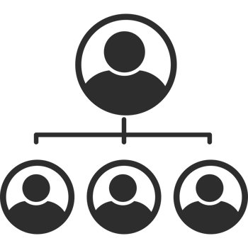 A group of people with a person in the middle png