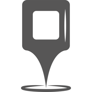 localitation icon pin design isolated png
