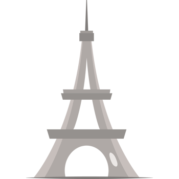 eiffel tower illustration isolated png