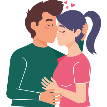 world kiss day celebrate isolated png