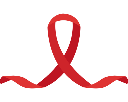 Aids awareness ribbon png