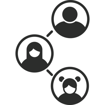 icon of family tree icon isolated png