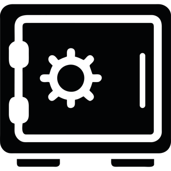 Safe box illustration design png