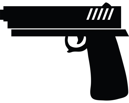 police silhouette gun icon design png
