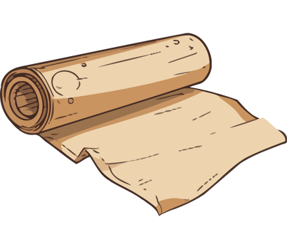 crumpled paper roll for kitchen icon isolated png