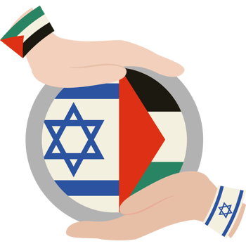 Israel and palestine png