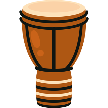 Bata drum traditional design png