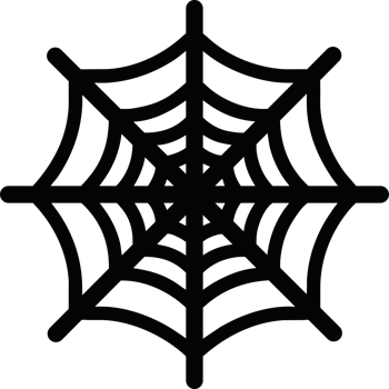 Spider web clipart png