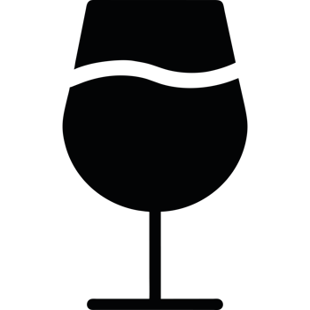 Wine glass icon isolated png