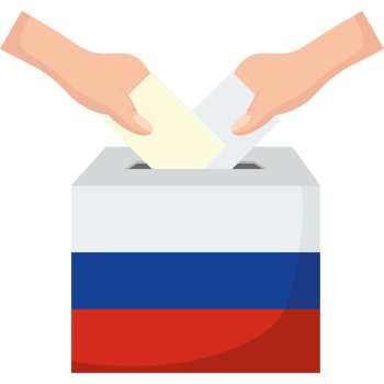 Russian election illustration png