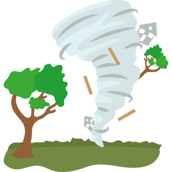 Tornado clipart icon design isolated png