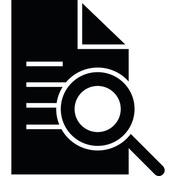 Magnifying glass icon isolated png