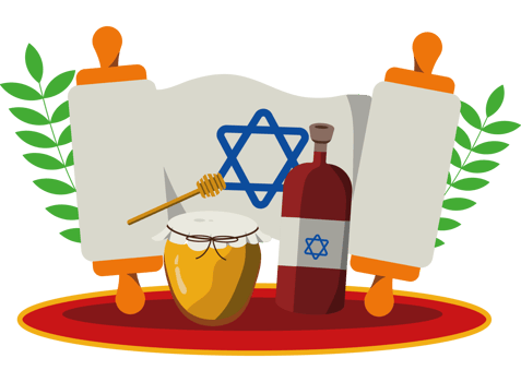 yom kippur design icon isolated png