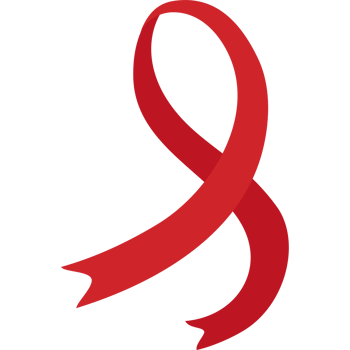 Red ribbon symbol png