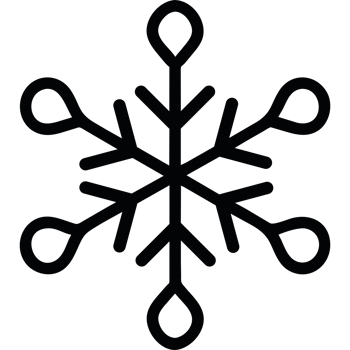 Snowflakes icon isolated png