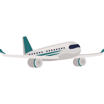 Airplane icon isolated png