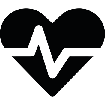Heartbeat icon isolated png