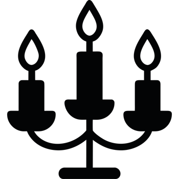 Candle icon isolated png
