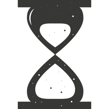 Hourglass icon isolated png