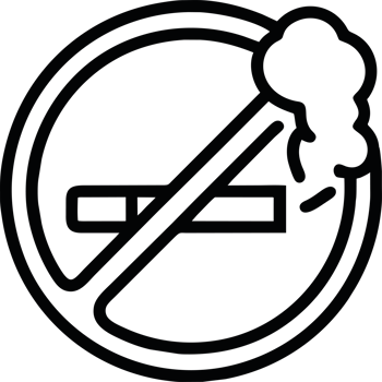 no smoking sign icon isolated png