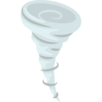 Tornado clip art isolated design png