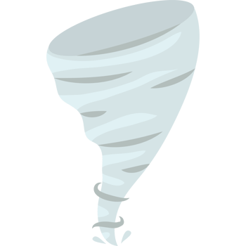 Tornado icon illustration png