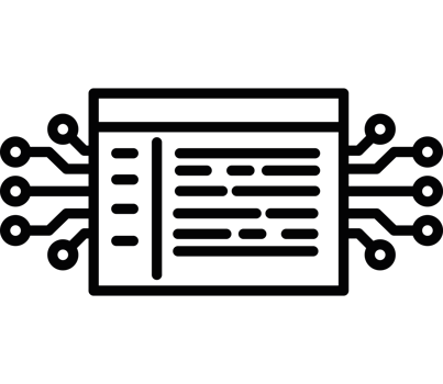 ai technology chip icon design isolated png