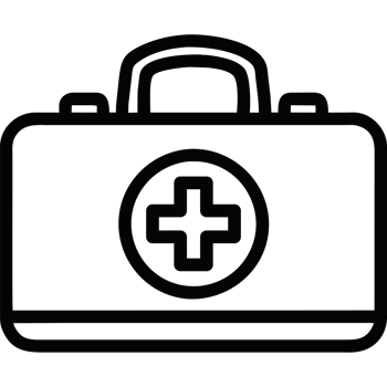 first aid kit icon isolated png