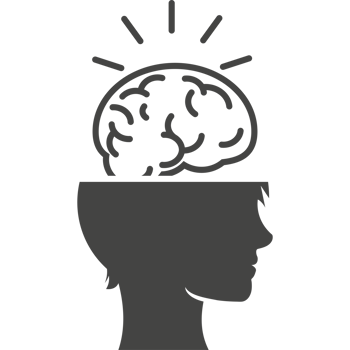 profile brain icon design icon isolated png