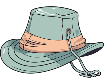 explorer cap accessory icon isolated png