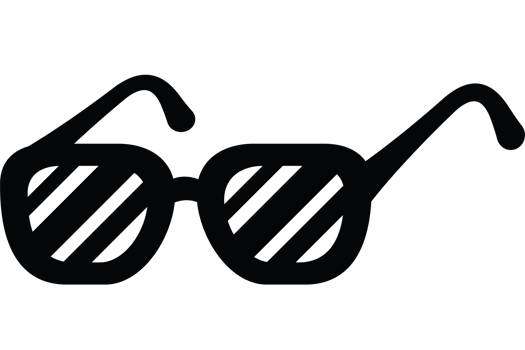 Sunglasses icon isolated design png