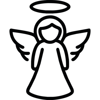 angel icon illustration isolated png