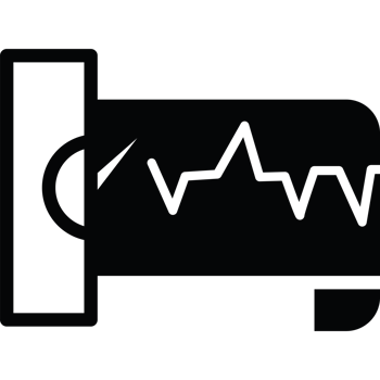 A black and white image of a clock png