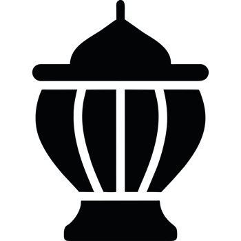 A black and white image of a lantern png