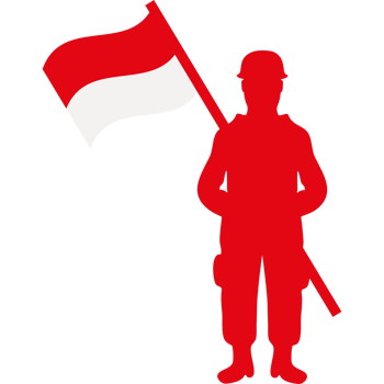 Indonesian flag clipart png