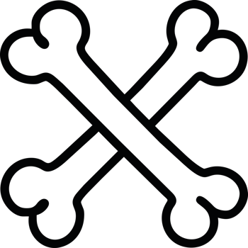 crossbone icon illustration png