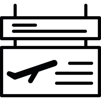 airport icon sign illustration png