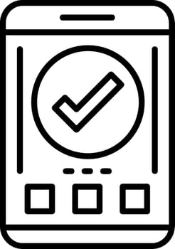 Checkmark Icon Design vector