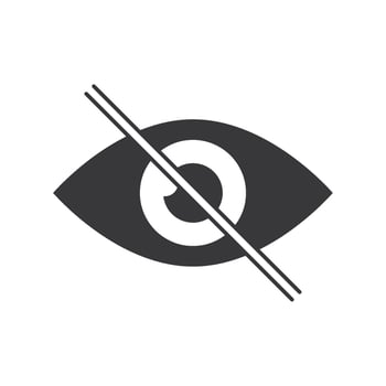 blind icon design vector
