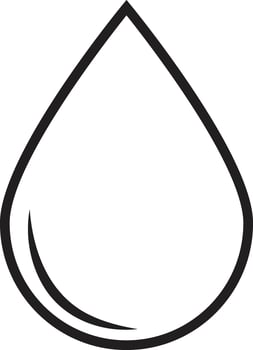 Water icon, drop icon. Design water icon. vector