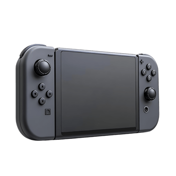 Nintendo Switch with Transparent Background - A Portable Gaming Experience with Stunning Graphics and Seamless Controls png