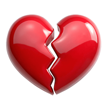 Heart Fracturing in Anguish png