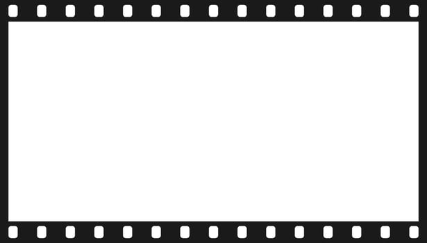 Retro Film Frame Border vector
