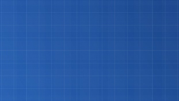Blueprint graph paper background vector