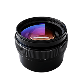 Capture Stunning Images with This Premium Lens, Featuring a Transparent Background and a Professional Design for Exquisite Photography png