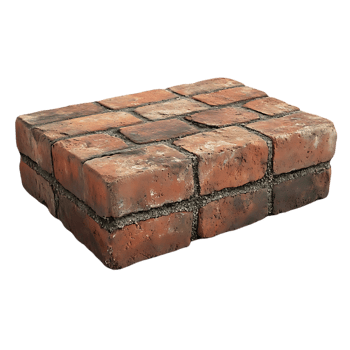 Red Brick Texture with Transparent Background A Realistic 3D Model for Architecture, Design, and Games. png