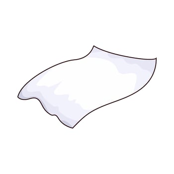 A piece of tissue vector