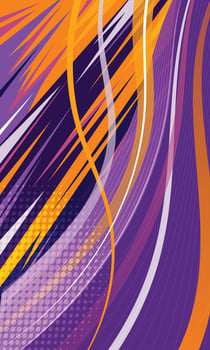 Abstract geometric stripes racing style car wrap sticker design vector
