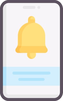 notification illustration design vector
